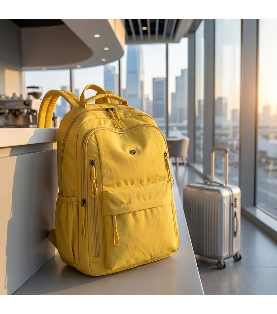 Large capacity multi-layer light work commute leisure travel backpack waterproof shoulder bag backpack
Large capacity multi-layer light work commute leisure travel backpack waterproof shoulder bag backpack