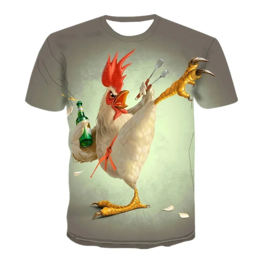 Men's Women's 3D Golden Rooster Print T-Shirt Street Casual Short Sleeve O-Neck Plus Size Personality Versatile Shirt2022
Men's Women's 3D Golden Rooster Print T-Shirt Street Casual Short Sleeve O-Neck Plus Size Personality Versatile Shirt2022