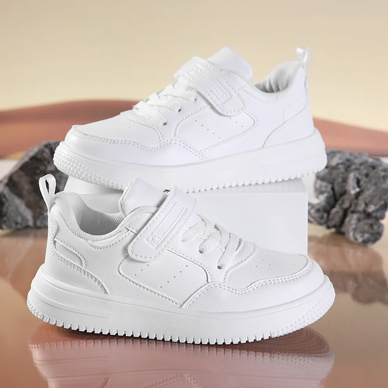 New Autumn Waterproof Leather Kids Sports Shoes
New Autumn Waterproof Leather Kids Sports Shoes
