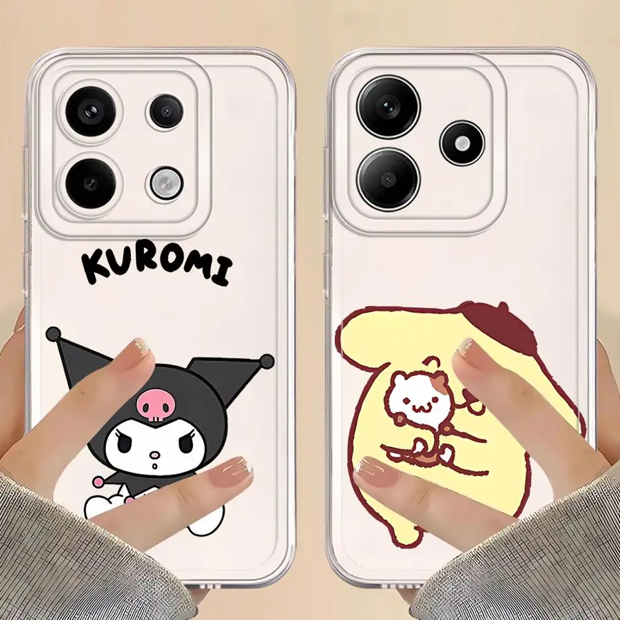 Милый мягкий чехол для телефона Sanrio Kuromi для Xiaomi Poco X3 NFC X3 Pro
Милый мягкий чехол для телефона Sanrio Kuromi для Xiaomi Poco X3 NFC X3 Pro