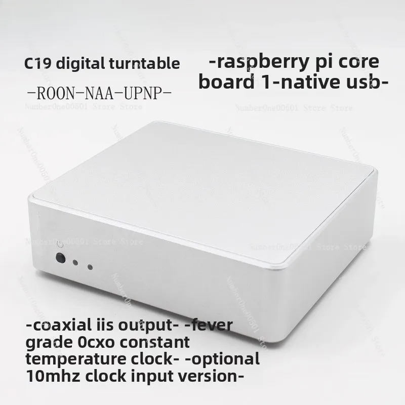 Ustars Audio C19 digital turntable Raspberry Pi OCXO constant temperature crystal oscillator ROON AirPlay UPNP NAA
Ustars Audio C19 digital turntable Raspberry Pi OCXO constant temperature crystal oscillator ROON AirPlay UPNP NAA