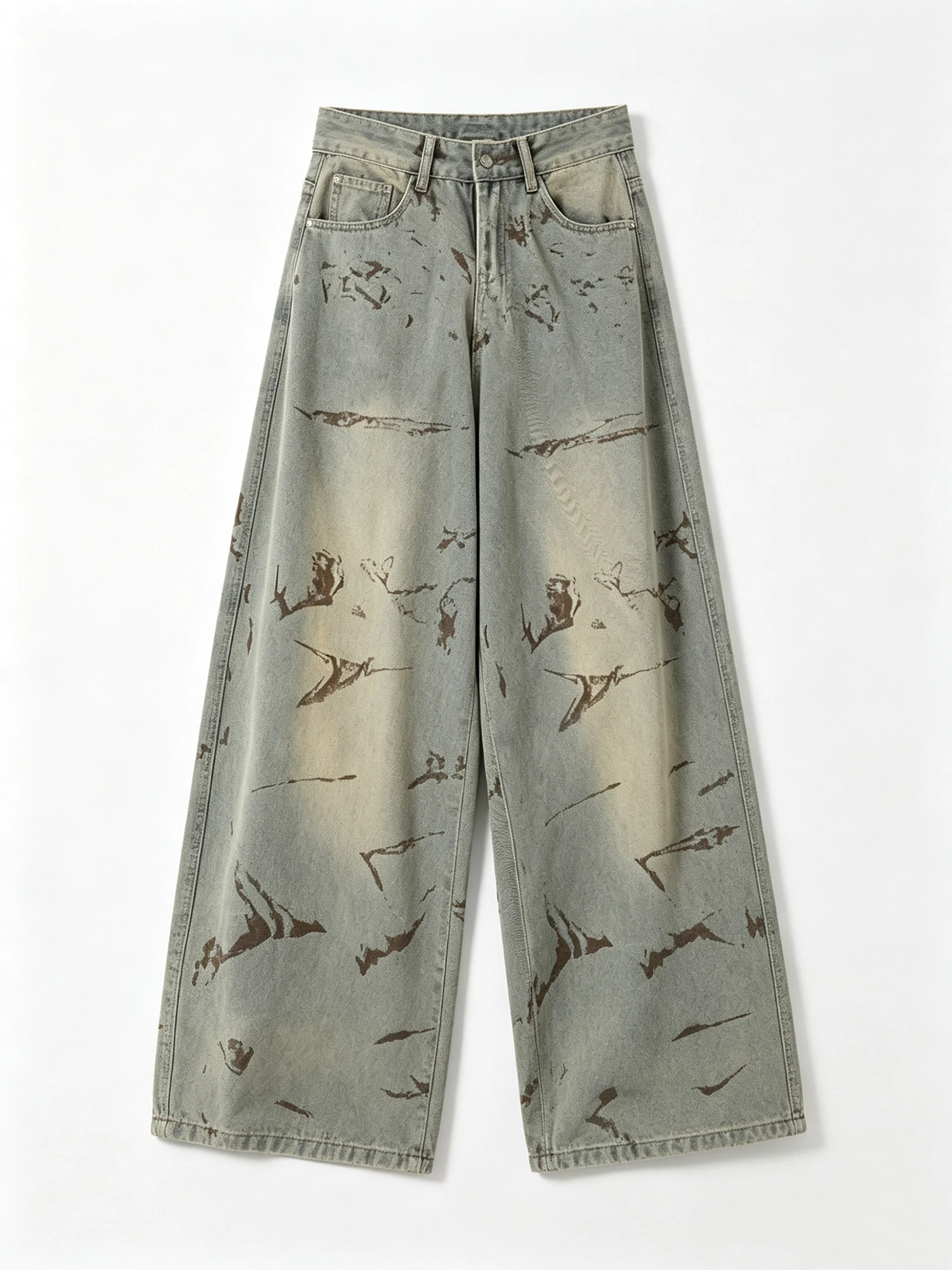 Women Blue Y2k Tie-Dyed Print Jeans Vintage Harajuku Grunge Hiphop Denim Trousers Baggy Straight Wide Leg Long Jean Pants Summer
Women Blue Y2k Tie-Dyed Print Jeans Vintage Harajuku Grunge Hiphop Denim Trousers Baggy Straight Wide Leg Long Jean Pants Summer