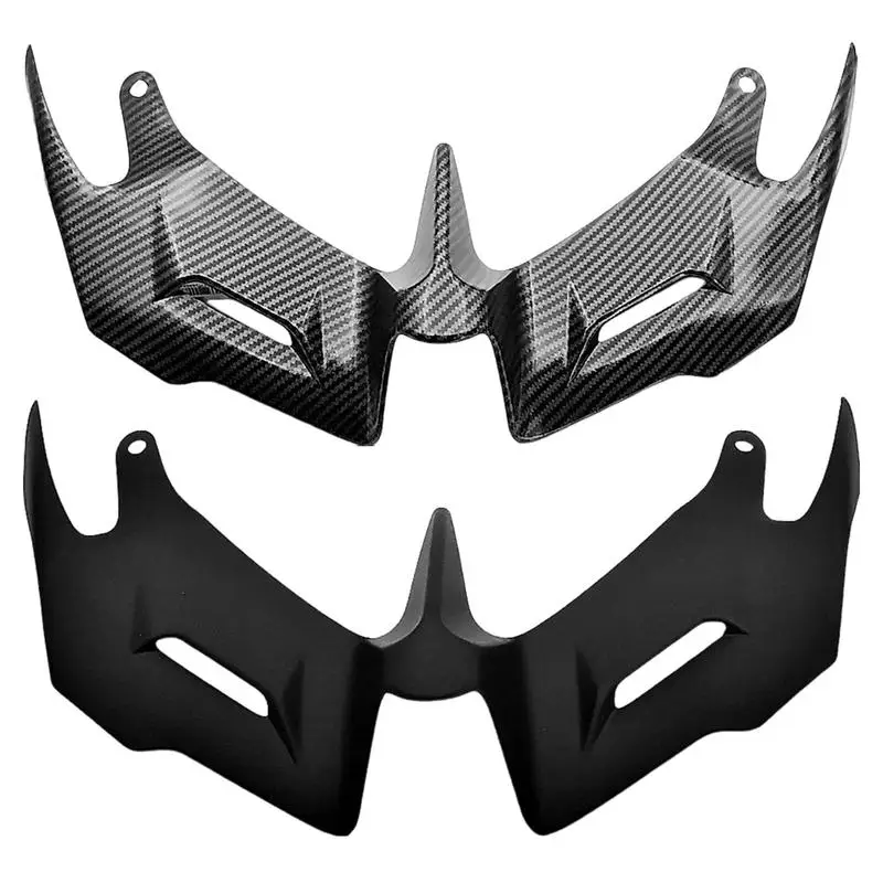 Motorcycle Front Wing Carbon Fiber Style Fairing ABS Aerodynamic Winglet Front Fairing Winglet Wing Shell Cover Protection Guard
Motorcycle Front Wing Carbon Fiber Style Fairing ABS Aerodynamic Winglet Front Fairing Winglet Wing Shell Cover Protection Guard
