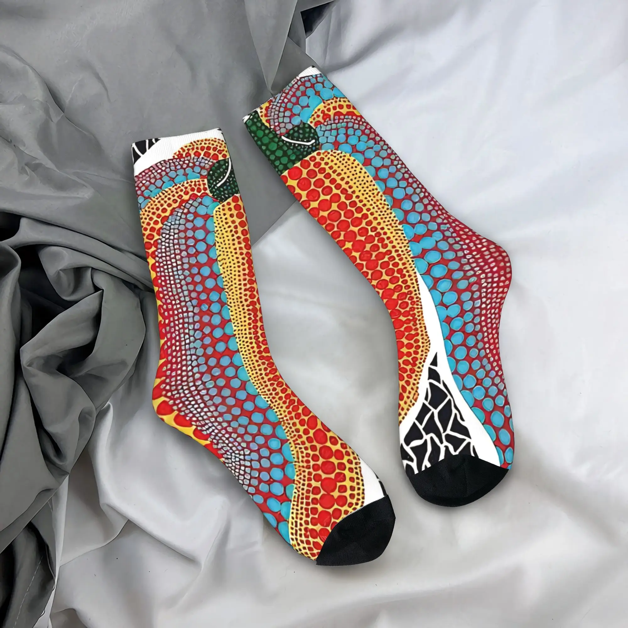 Yayoi Kusama Stockings Men Rainbow Pumpkin Socks Soft Breathable Gothic Socks Autumn Running Sports Non Slip Graphic Socks Gift
Yayoi Kusama Stockings Men Rainbow Pumpkin Socks Soft Breathable Gothic Socks Autumn Running Sports Non Slip Graphic Socks Gift