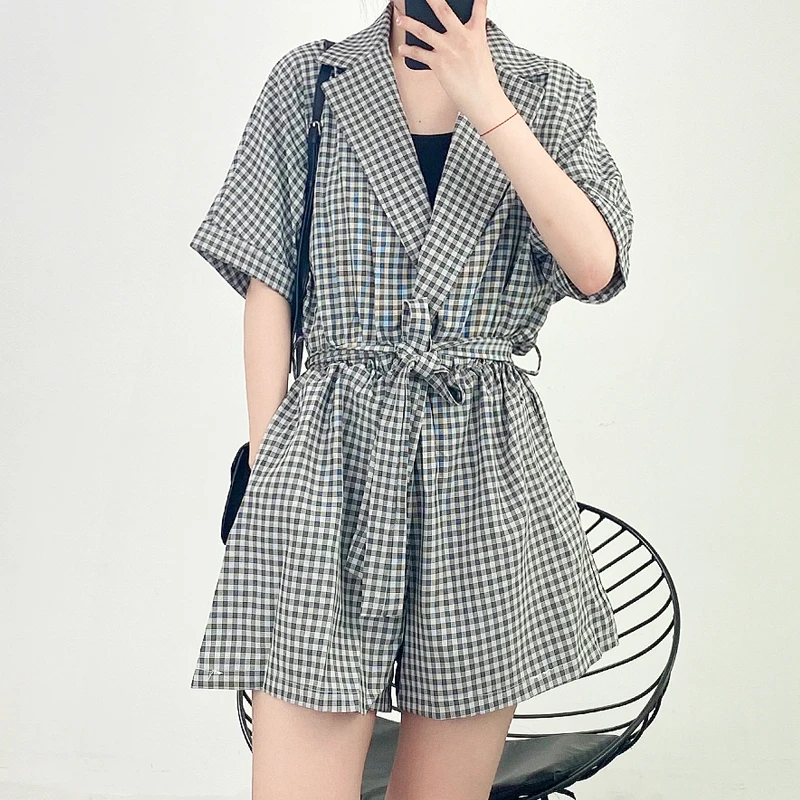 Женский костюм Ele Collared ort Sve Rer orts с эластичной резинкой на талии и поясом Small id Pattern Dr orts 00
Женский костюм Ele Collared ort Sve Rer orts с эластичной резинкой на талии и поясом Small id Pattern Dr orts 00