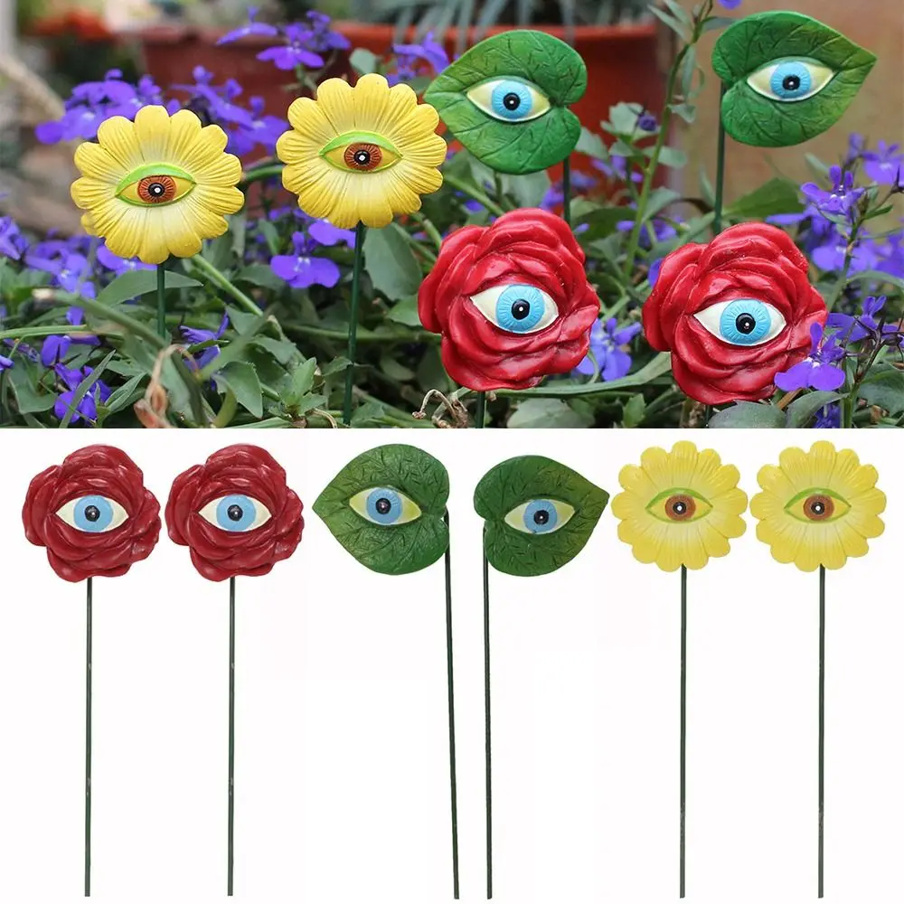 Outdoor Garden Lawn Art Decoration Garden Ornament Simulation Eye Stakes Home Decor Durable Plug-in Decorative Stakes
Outdoor Garden Lawn Art Decoration Garden Ornament Simulation Eye Stakes Home Decor Durable Plug-in Decorative Stakes