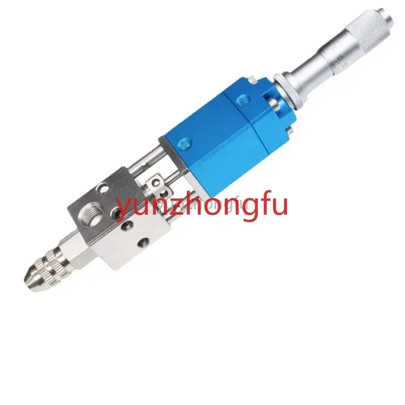 2121 Micrometer Thimble Dispensing Valve Precision Single Liquid Valve UV Glue Ink Alcohol Pneumatic Hitting Glue Valve
2121 Micrometer Thimble Dispensing Valve Precision Single Liquid Valve UV Glue Ink Alcohol Pneumatic Hitting Glue Valve