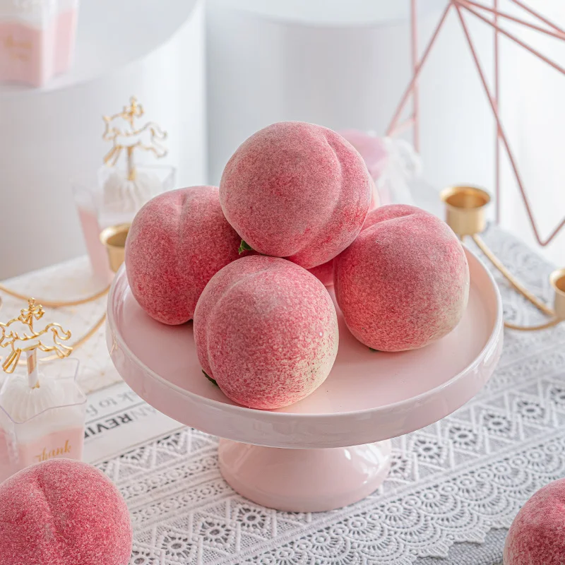 Simulated Peach Weighted Fruit Model Immortal Peach Honey Peach Decorative Item Food Shooting Prop Decor
Simulated Peach Weighted Fruit Model Immortal Peach Honey Peach Decorative Item Food Shooting Prop Decor