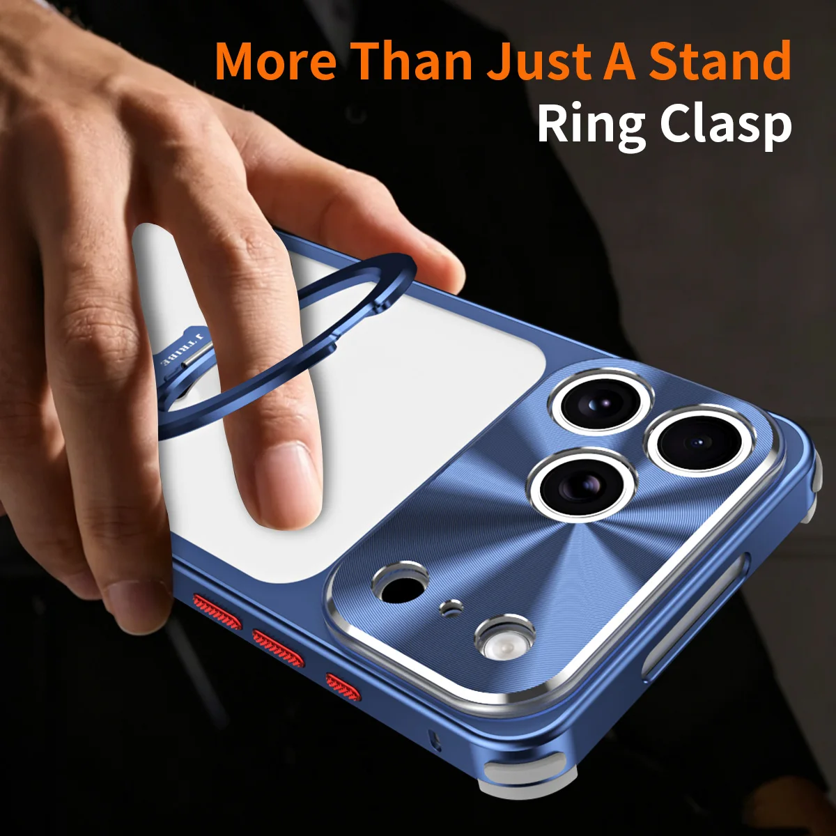 Military-grade Drop-proof Case For iPhone 16 17 Pro Max Matte Frosted Electroplating Aluminum Alloy Frame Metal Stand Cover
Military-grade Drop-proof Case For iPhone 16 17 Pro Max Matte Frosted Electroplating Aluminum Alloy Frame Metal Stand Cover