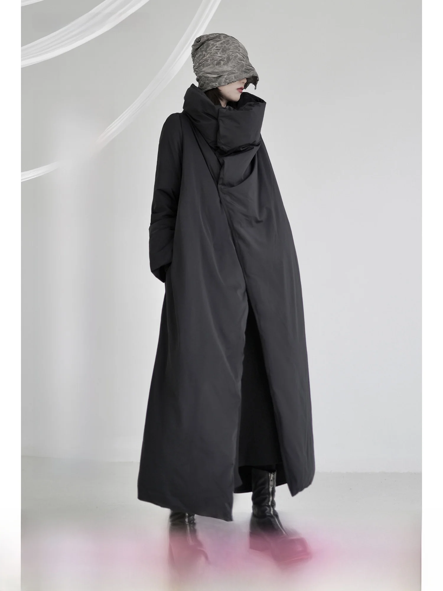 COTHURNUS Long down Jaet Men's Stand Collar Double Collar White Du Feather Warm Commute Sle Polyester Fabric Coat
COTHURNUS Long down Jaet Men's Stand Collar Double Collar White Du Feather Warm Commute Sle Polyester Fabric Coat