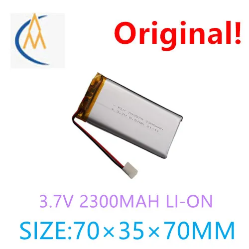 buy more will cheap Lithium battery 703570-2300mah 3.7V toy mobile power WiFi instrument with protective board
buy more will cheap Lithium battery 703570-2300mah 3.7V toy mobile power WiFi instrument with protective board