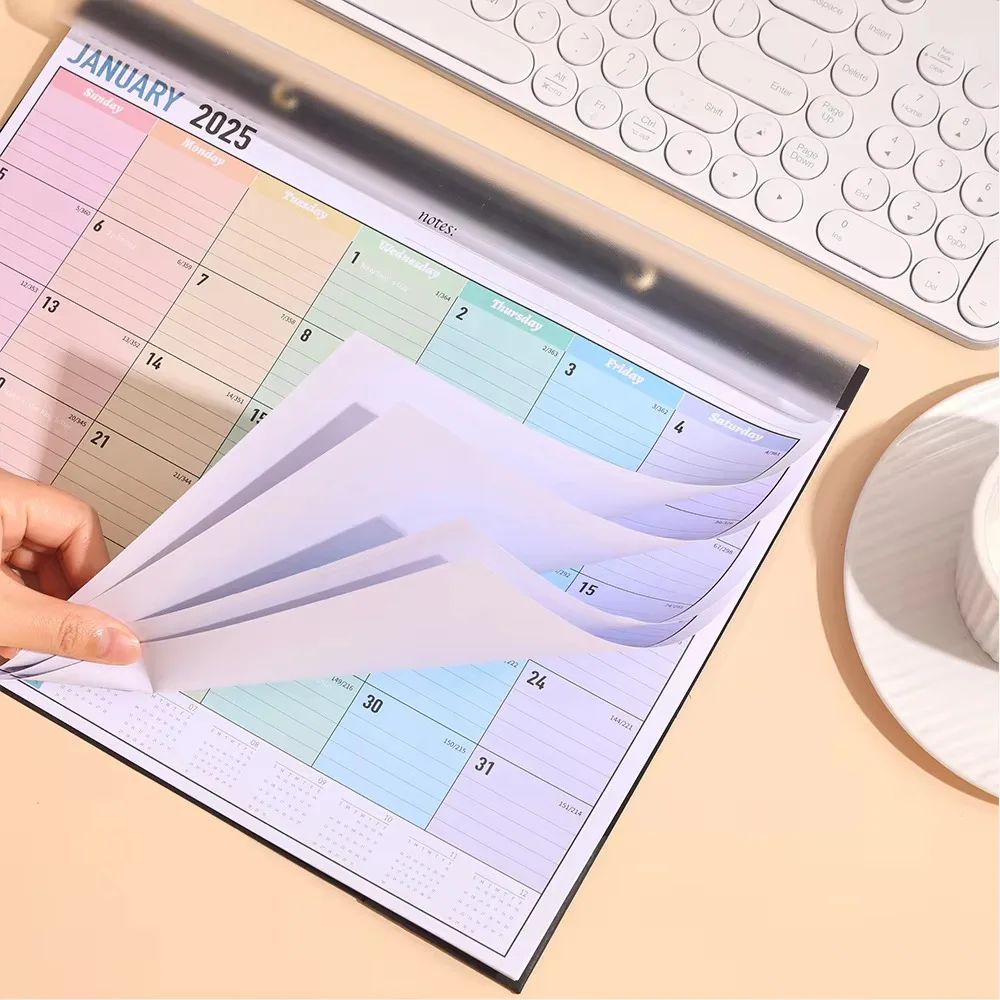 Unique Design Colorful Hanging Calendar Hangable Cartoon 2025 Wall Calendar Planner Practical Rainbow Desktop Calendar
Unique Design Colorful Hanging Calendar Hangable Cartoon 2025 Wall Calendar Planner Practical Rainbow Desktop Calendar