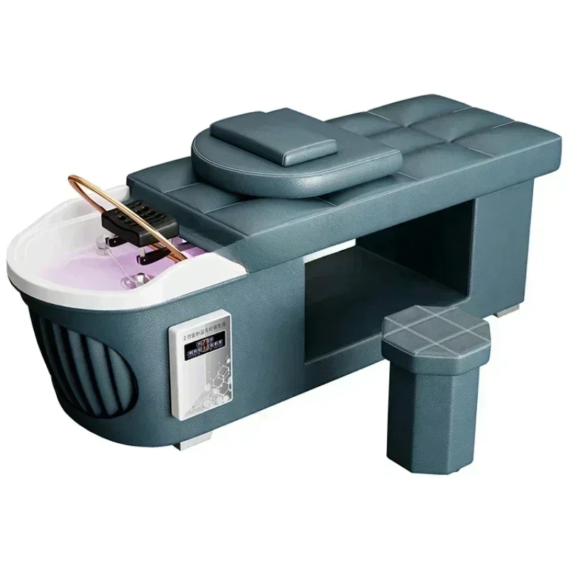 Barber Shop Physiotherapy Shampoo Chair Water Circulation Fumigation Beauty Head Massage Treatment Bed
Barber Shop Physiotherapy Shampoo Chair Water Circulation Fumigation Beauty Head Massage Treatment Bed