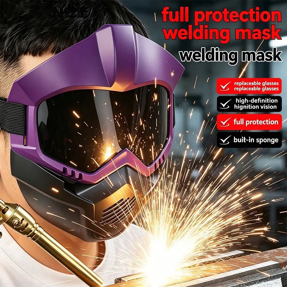 Detachable Structure Welding Face Shield Ventilated Heat Insulation Thickened Shell Electric Welding Helmet Water & Fog Proof
Detachable Structure Welding Face Shield Ventilated Heat Insulation Thickened Shell Electric Welding Helmet Water & Fog Proof