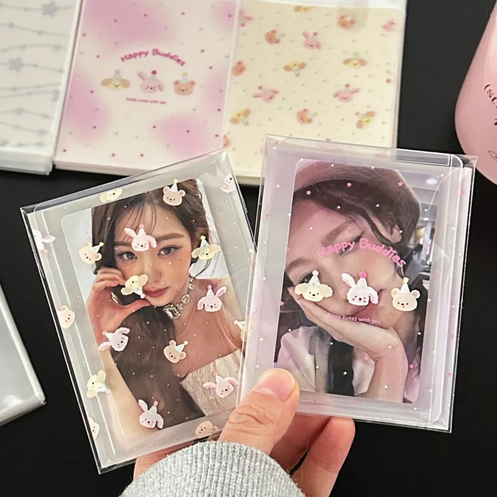 MINKYS Kawaii Ins 50pcs Kpop Sleeves 10CM * 8CM Toploader Photocards Storage Bag Stationery
MINKYS Kawaii Ins 50pcs Kpop Sleeves 10CM * 8CM Toploader Photocards Storage Bag Stationery