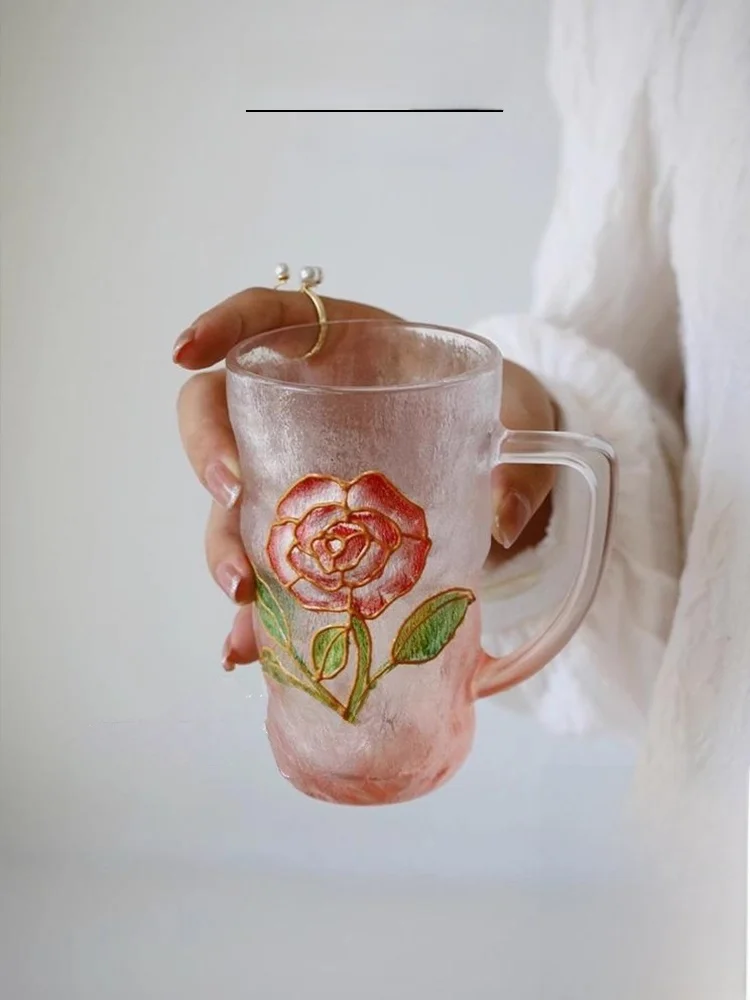 Creative Hand-Painted Glass Cup Vietnamese Style Milk Coffee Cup High Aesthetic Value Vietnamese Style Water Cup without Lid
Creative Hand-Painted Glass Cup Vietnamese Style Milk Coffee Cup High Aesthetic Value Vietnamese Style Water Cup without Lid