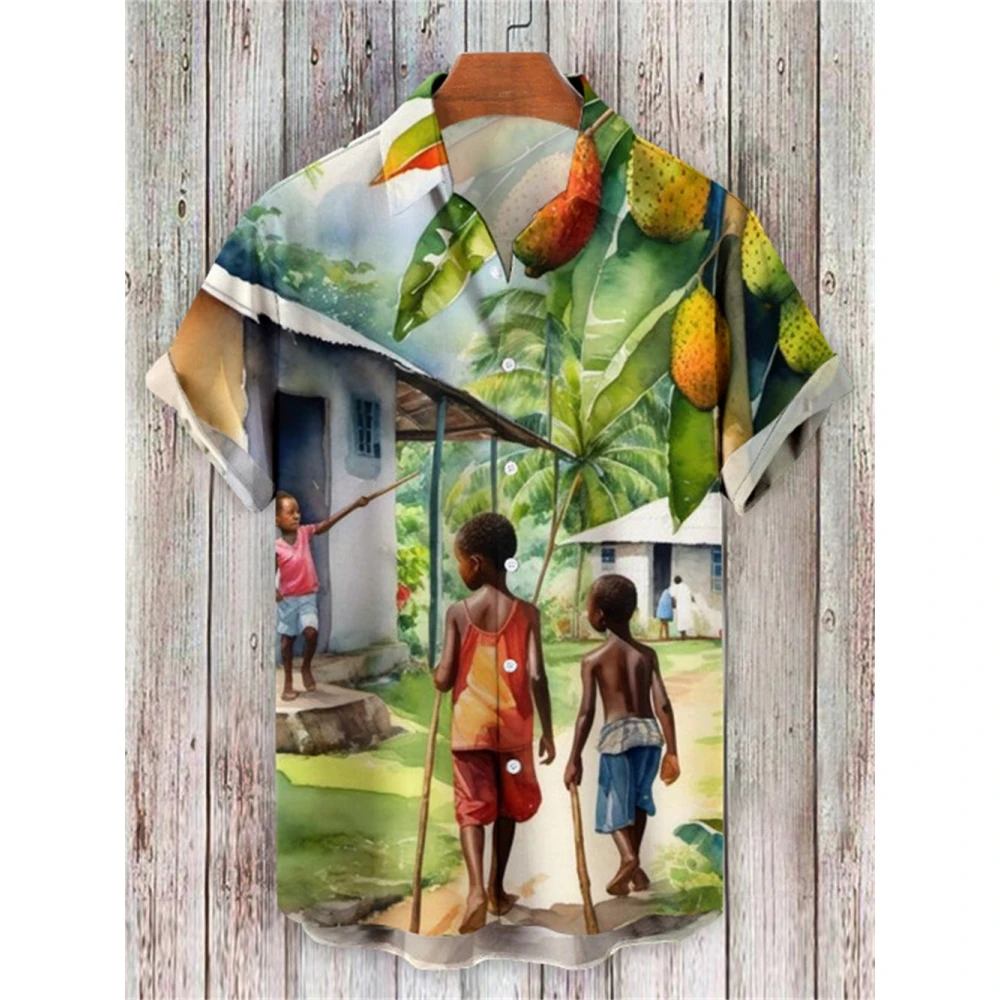 Men's Casual Shirt Hawaiian Shirt Men Summer 3d Print Casual Short Sleeved Shirt For Men Clothing Breathable Shirts
Men's Casual Shirt Hawaiian Shirt Men Summer 3d Print Casual Short Sleeved Shirt For Men Clothing Breathable Shirts