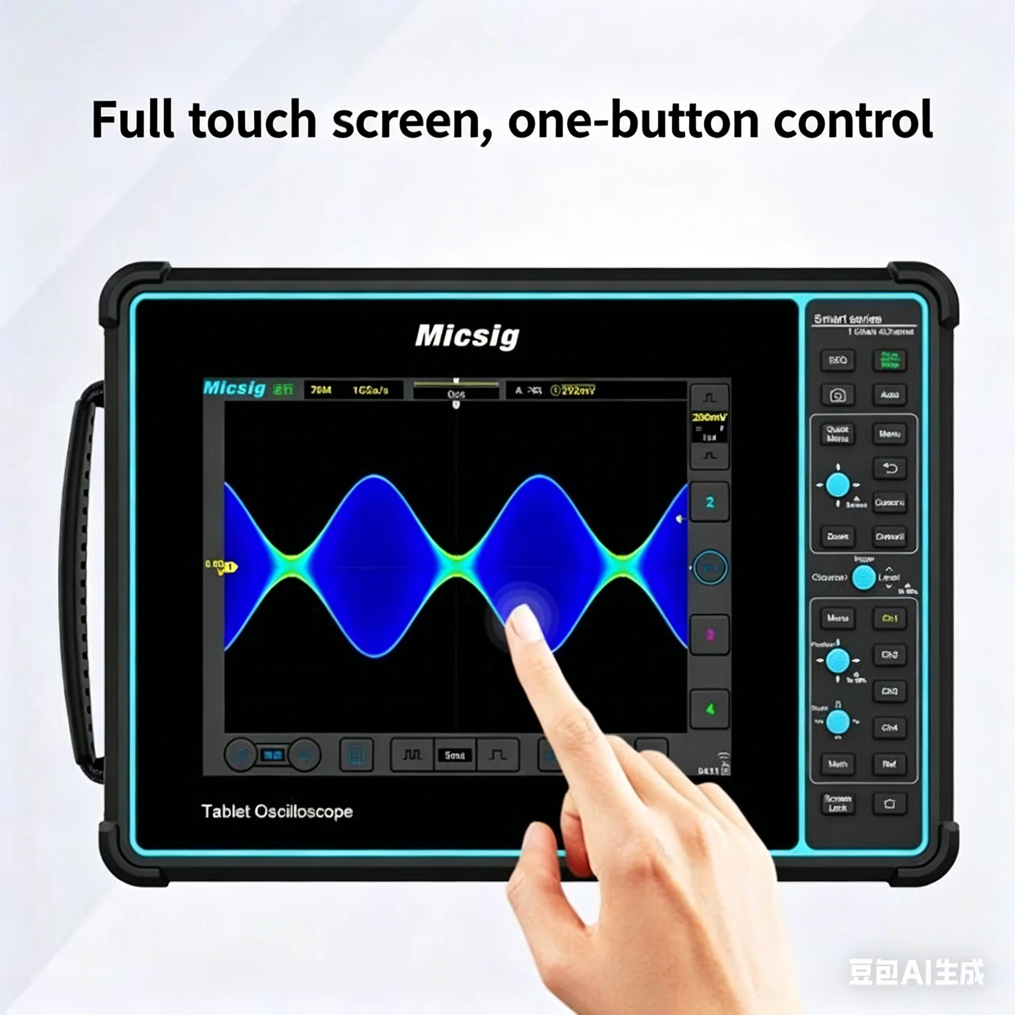 Touchscreen Handheld Oscilloscope for Micsig TO1004 STO1004 STO2002
Touchscreen Handheld Oscilloscope for Micsig TO1004 STO1004 STO2002