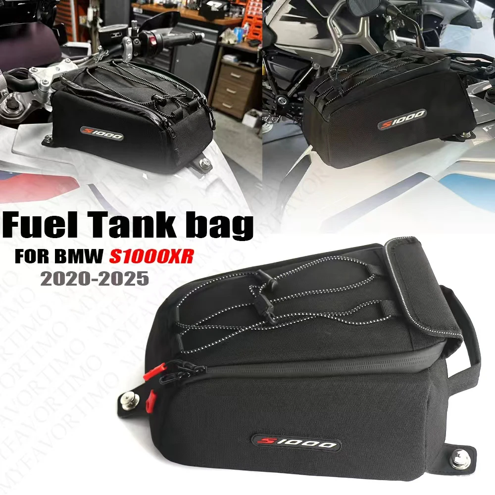 New S 1000 XR Motorcycle Tank Bag Nylon Fuel Oil Tank Bag 4L Portable Phone Tool Bag Black For BMW S1000XR S1000 XR 2020-2025 
New S 1000 XR Motorcycle Tank Bag Nylon Fuel Oil Tank Bag 4L Portable Phone Tool Bag Black For BMW S1000XR S1000 XR 2020-2025