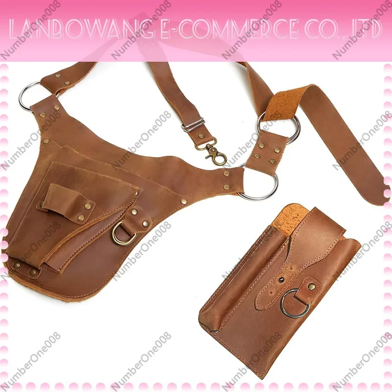 Punk Style PU Waist Bag Apron Rivet Decorated Adjustable Waist Apron with Pockets for Work Tools Storage Outdoor Daily Use
Punk Style PU Waist Bag Apron Rivet Decorated Adjustable Waist Apron with Pockets for Work Tools Storage Outdoor Daily Use