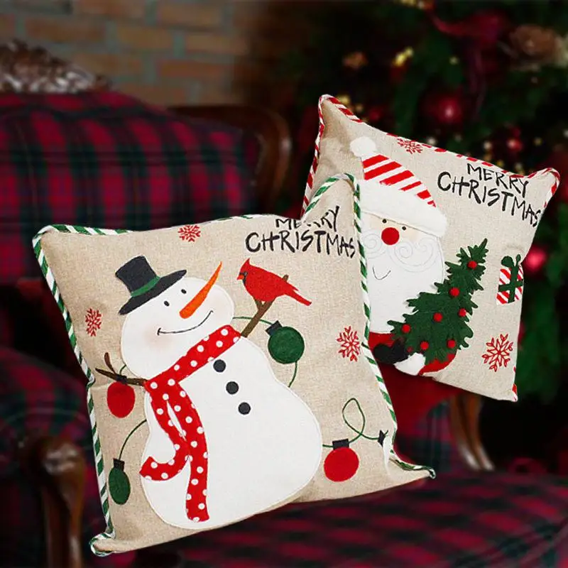 Cross-Border Christmas Decoration Santa Claus Christmas Tree Pillowcase No Core Sofa Pillowcase Festive Festivity Supplies
Cross-Border Christmas Decoration Santa Claus Christmas Tree Pillowcase No Core Sofa Pillowcase Festive Festivity Supplies