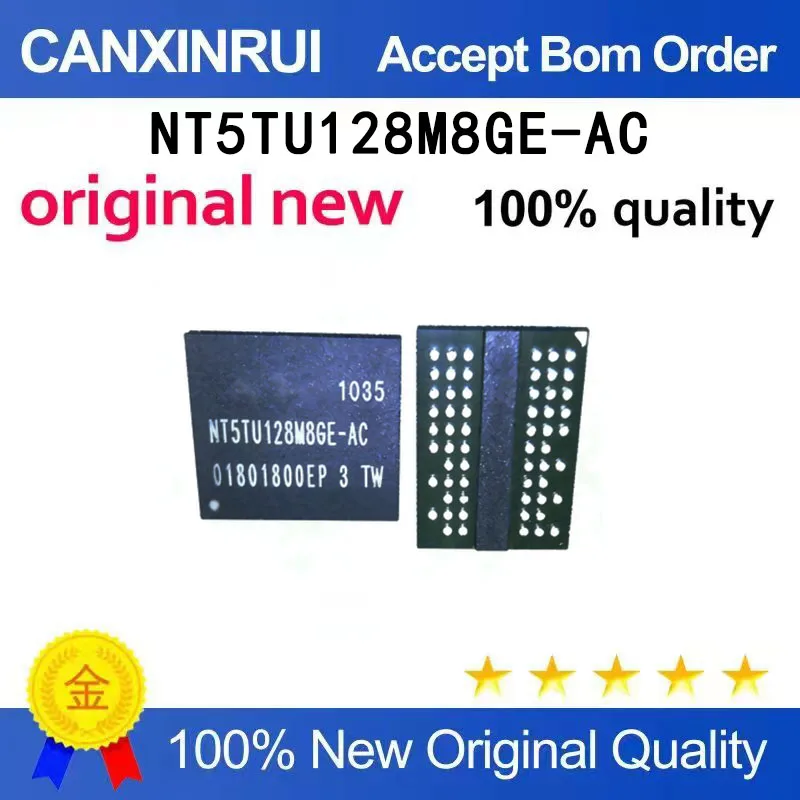 (5-100 pieces)NT5TU128M8GE-AC BGA brand new in stock
(5-100 pieces)NT5TU128M8GE-AC BGA brand new in stock