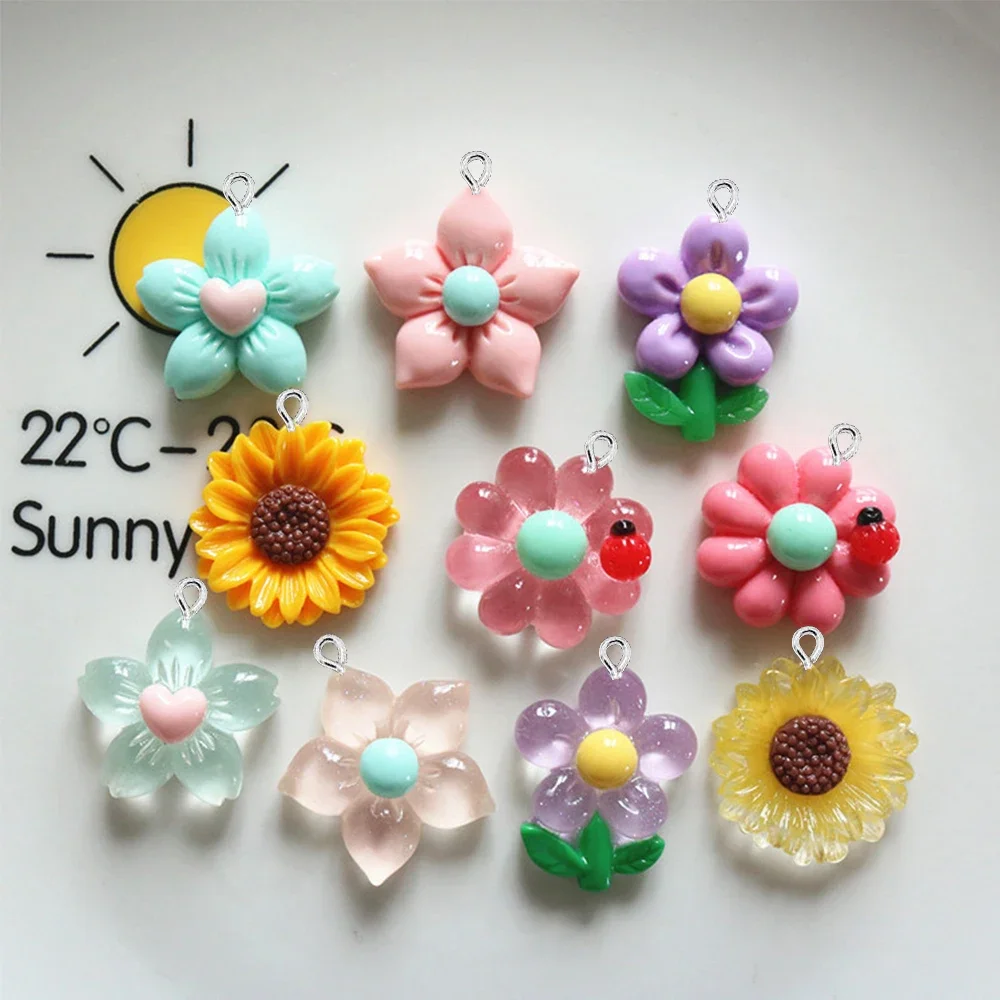 10PCS Shiny/Clear Flower Series Flatback Charms For Earrings Bracelet Hairpin DIY Jewelry Pendants Decoration Accessories
10PCS Shiny/Clear Flower Series Flatback Charms For Earrings Bracelet Hairpin DIY Jewelry Pendants Decoration Accessories