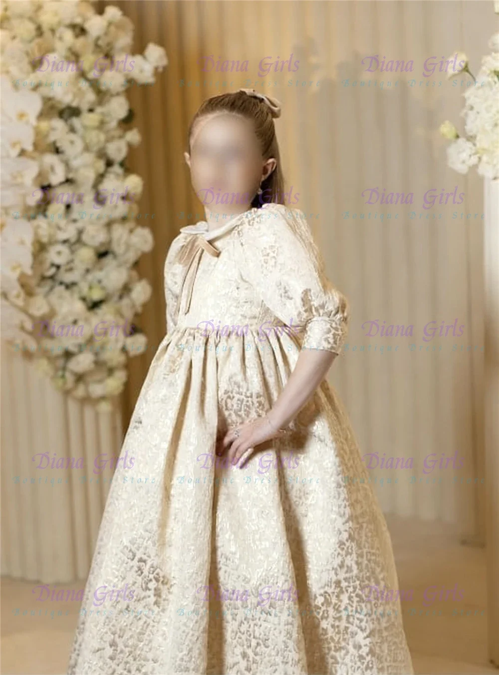 Gorgeous Gold A-line Flower Girl Dress Quality Fluffy with Exquisite Applique for Kids Birthday Party Evening Ball Gowns
Gorgeous Gold A-line Flower Girl Dress Quality Fluffy with Exquisite Applique for Kids Birthday Party Evening Ball Gowns