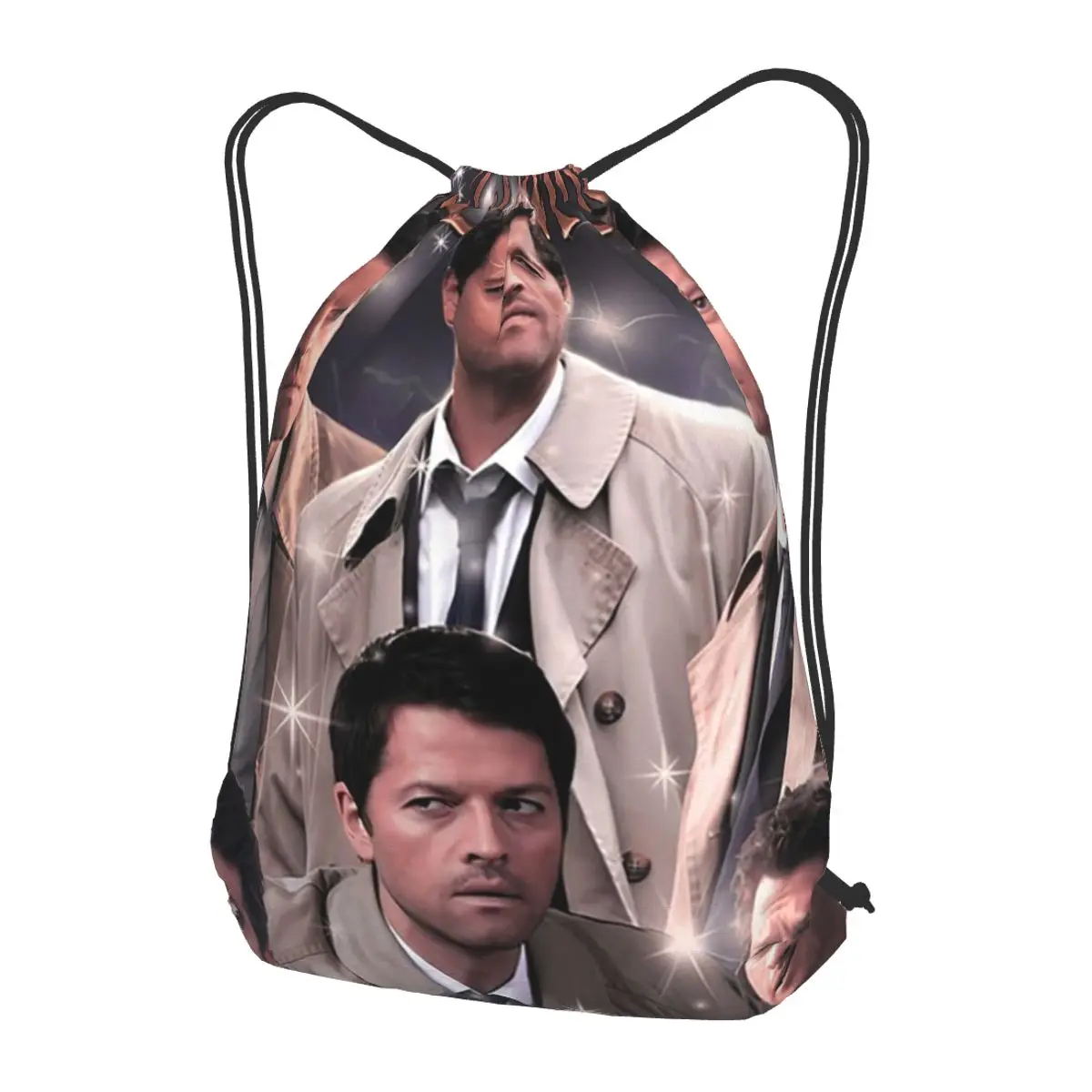 Columbo Castiel Supernatural Backpacks Fashion Drawstring Bundle Pocket Storage Bag Book Bags for Travel School
Columbo Castiel Supernatural Backpacks Fashion Drawstring Bundle Pocket Storage Bag Book Bags for Travel School