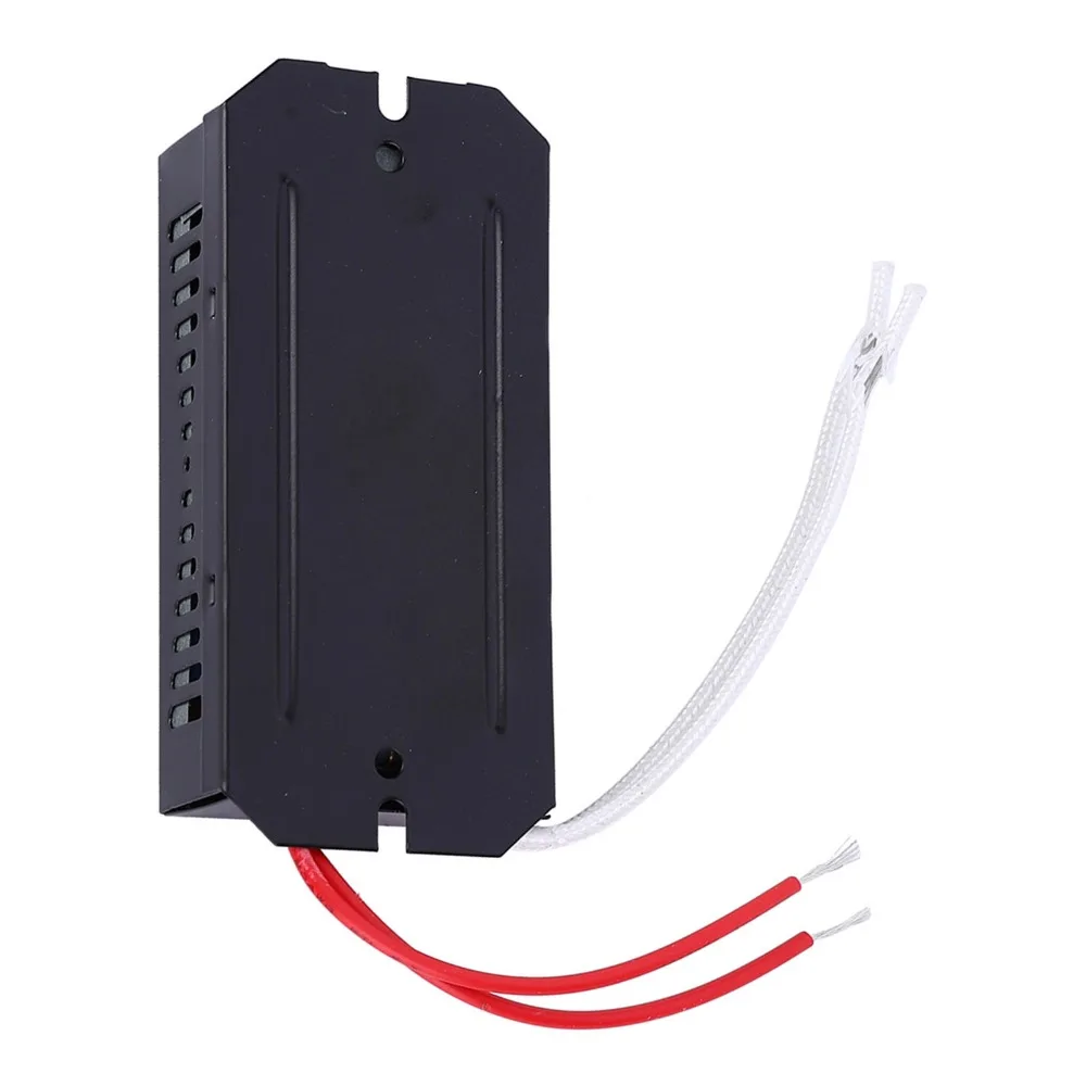 Электронный трансформатор G4 от 110 В до 12 В, 160 Вт, преобразователь напряжения с затемнением/сегментацией/дистанционным управлением для галогенных ламп G4 12 В
Электронный трансформатор G4 от 110 В до 12 В, 160 Вт, преобразователь напряжения с затемнением/сегментацией/дистанционным управлением для галогенных ламп G4 12 В