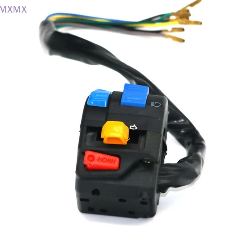 ATV Off-road Vehicle Handlebar Motorcycle Five-function Switch Dirt Bike Multi-function Switches For Light Horn Indicator
ATV Off-road Vehicle Handlebar Motorcycle Five-function Switch Dirt Bike Multi-function Switches For Light Horn Indicator