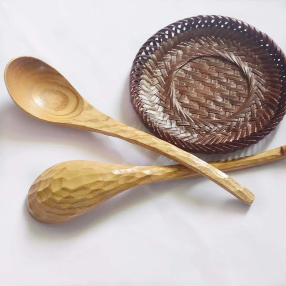 4 Pcs Wooden Spoons Creative Hand Carved Tortoise Shell Pattern Wood Spoons Kitchen Soup Spoons (20x4cm)
4 Pcs Wooden Spoons Creative Hand Carved Tortoise Shell Pattern Wood Spoons Kitchen Soup Spoons (20x4cm)