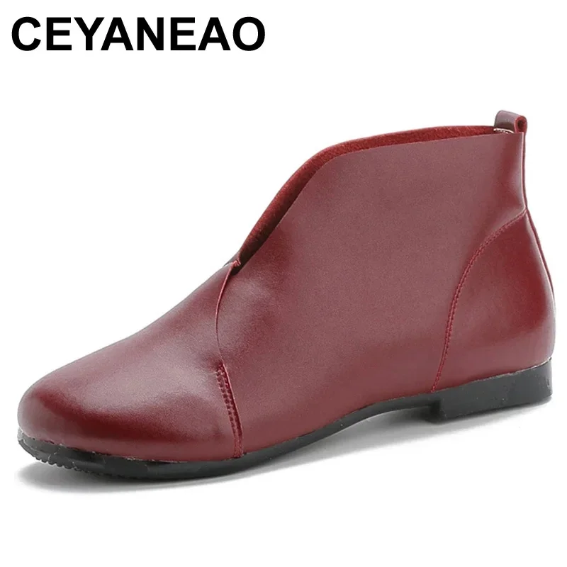 CEYANEAOOriginal, женские туфли на плоской подошве в стиле ретро, летние мягкие удобные туфли из натуральной кожи с глубоким вырезом, повседневная обувь
CEYANEAOOriginal, женские туфли на плоской подошве в стиле ретро, летние мягкие удобные туфли из натуральной кожи с глубоким вырезом, повседневная обувь