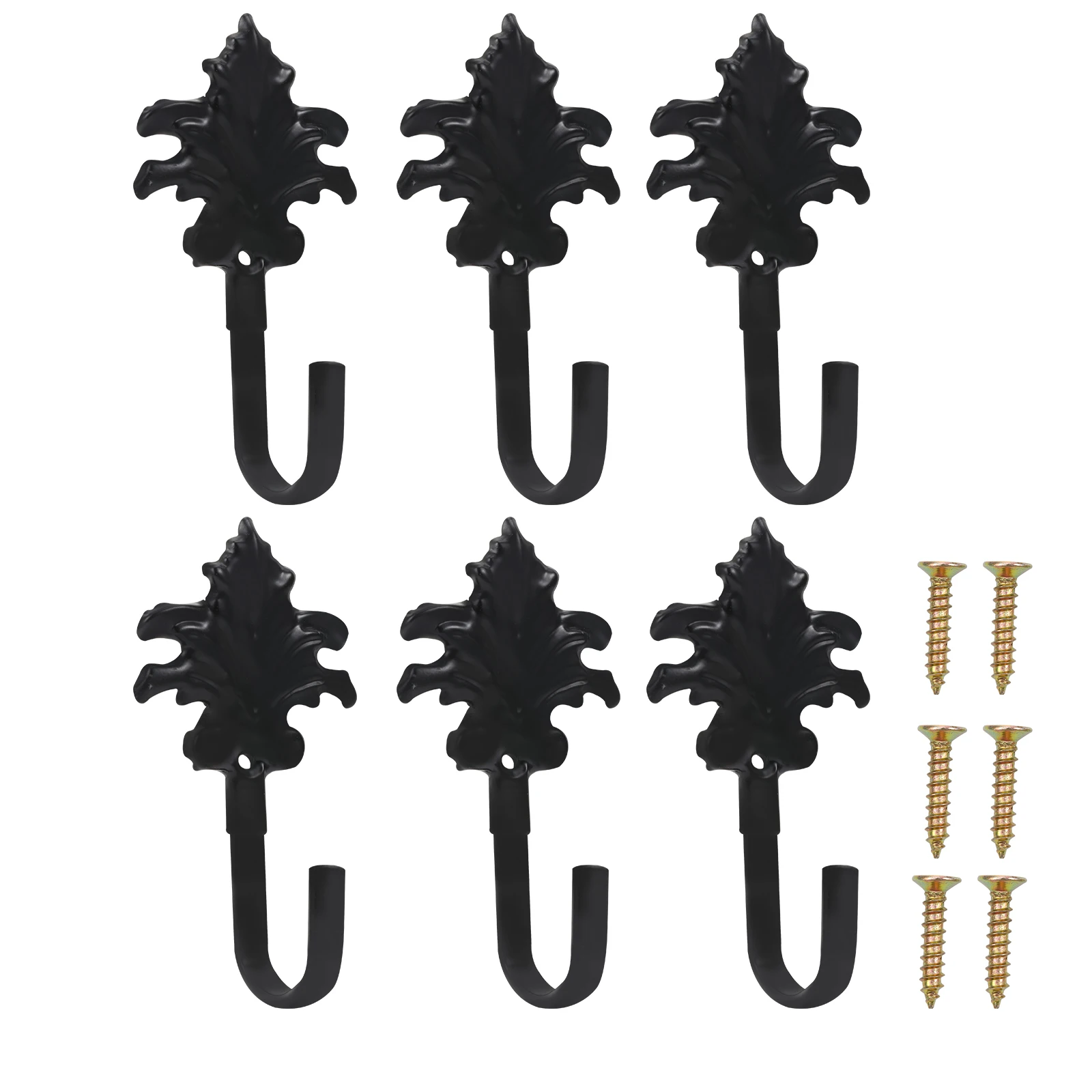 6pcs Wall Hooks Set Cast Iron Retro Color Christmas Tree Shape Cartoon Hooks Adorable Hanging For Curtain Common Use Corrosion
6pcs Wall Hooks Set Cast Iron Retro Color Christmas Tree Shape Cartoon Hooks Adorable Hanging For Curtain Common Use Corrosion