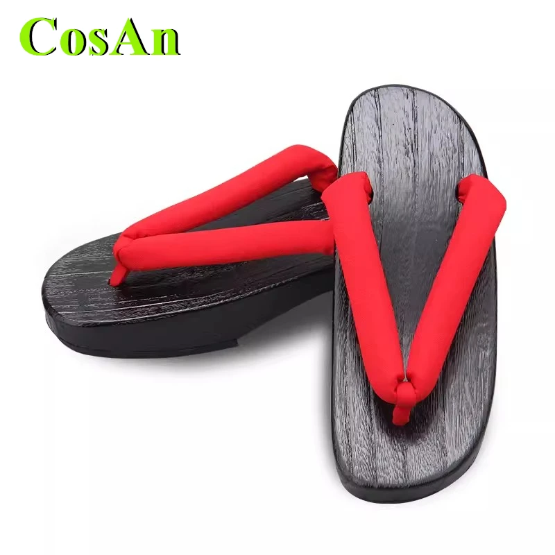 CosAn Wood Shoes Cosplay High Quality Sandal Slipper Clogs With The Bell Unisex Daily Waer Best Selling Flat Clogs Anime Game
CosAn Wood Shoes Cosplay High Quality Sandal Slipper Clogs With The Bell Unisex Daily Waer Best Selling Flat Clogs Anime Game