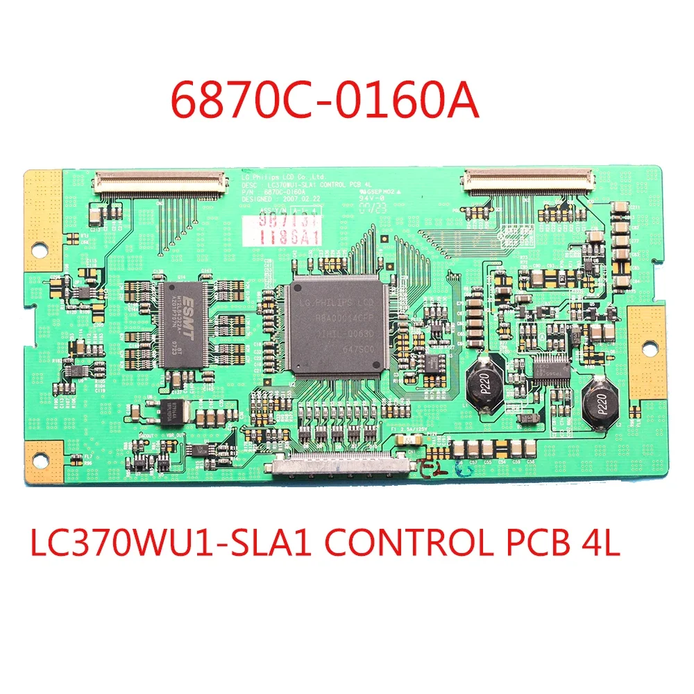6870C-0160A LC370WU1-SLA1 CONTROL PCB 4L Original LG T Con Borad 6870C0160A LC370WU1 SLA1 For 37'' TV Good Test Logic Board
6870C-0160A LC370WU1-SLA1 CONTROL PCB 4L Original LG T Con Borad 6870C0160A LC370WU1 SLA1 For 37'' TV Good Test Logic Board