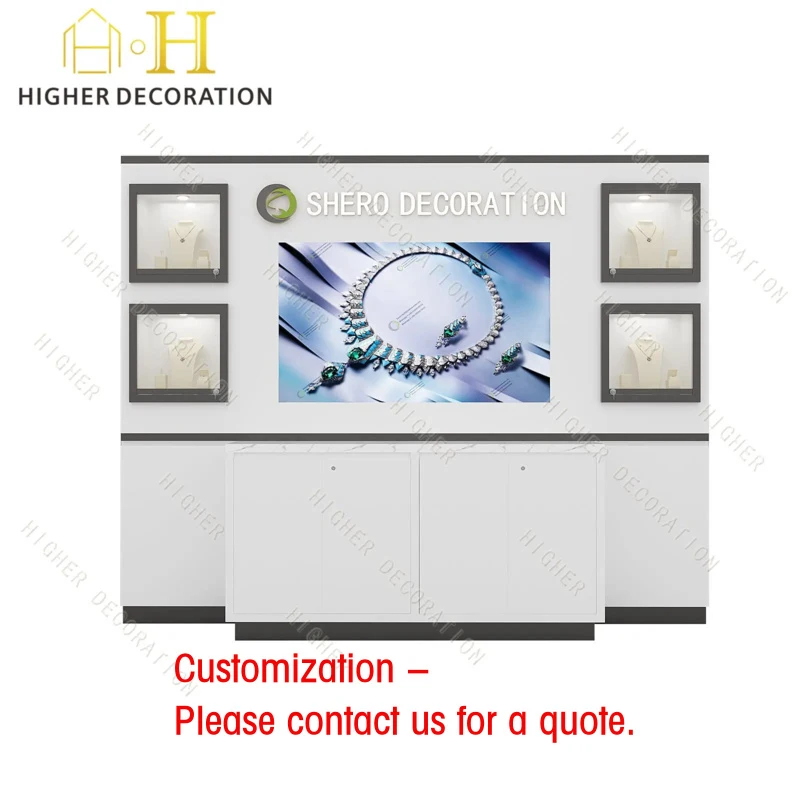 custom.Modern Luxury Glass Jewelry Showcase of Wall with LED Lighting High End Retail Shop Display
custom.Modern Luxury Glass Jewelry Showcase of Wall with LED Lighting High End Retail Shop Display
