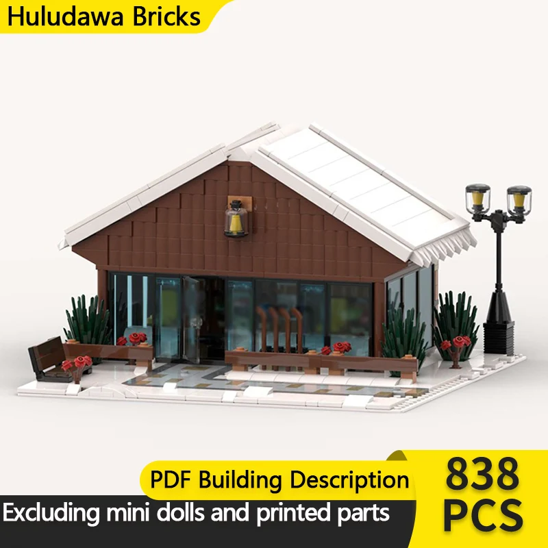 Street View Model MOC Building Bricks Christmas Village Skate Rental Modular Technology Children Holiday Gifts Assemble Toy Suit
Street View Model MOC Building Bricks Christmas Village Skate Rental Modular Technology Children Holiday Gifts Assemble Toy Suit