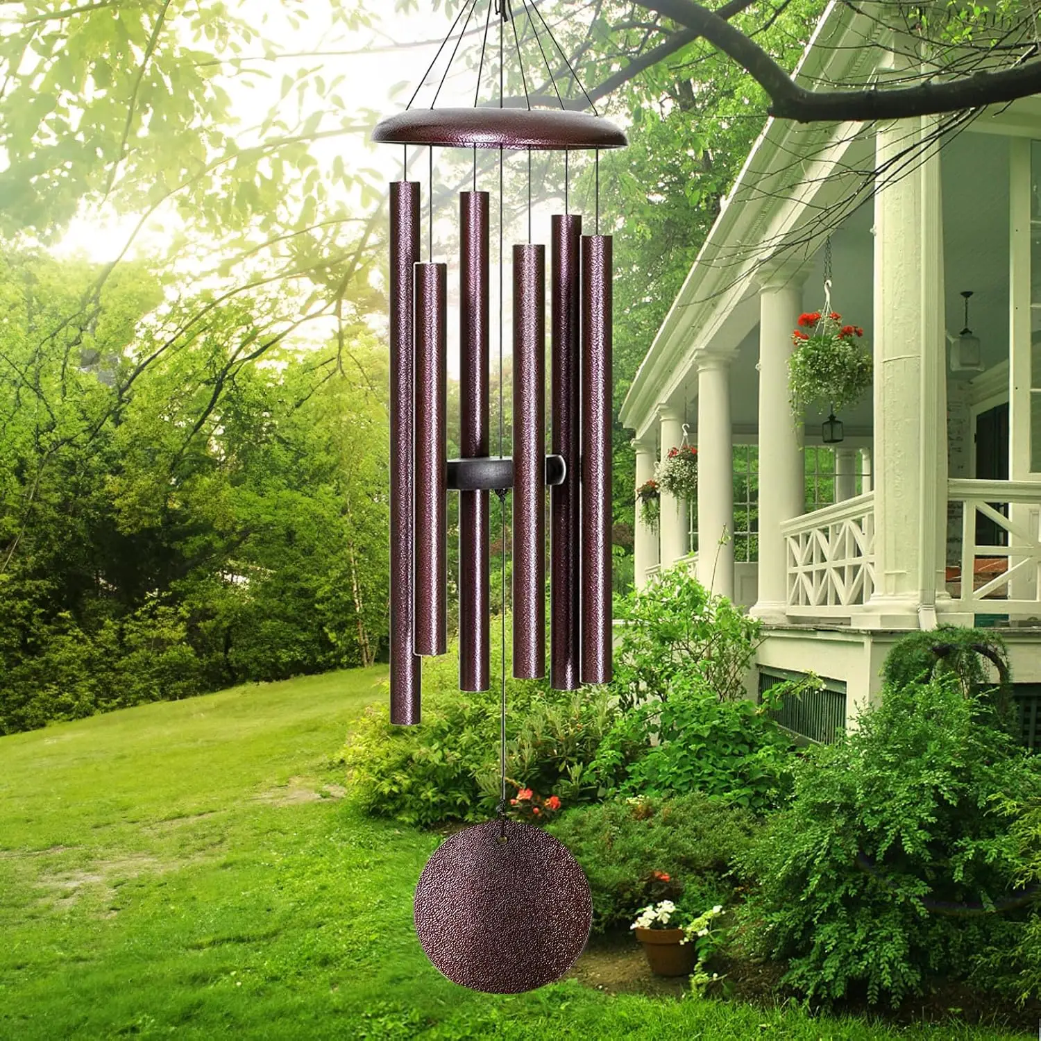 38'' Large Deep Tone Outdoor Wind Chimes, Memorial Gifts for Mom Grandma Christmas Bronze
38'' Large Deep Tone Outdoor Wind Chimes, Memorial Gifts for Mom Grandma Christmas Bronze