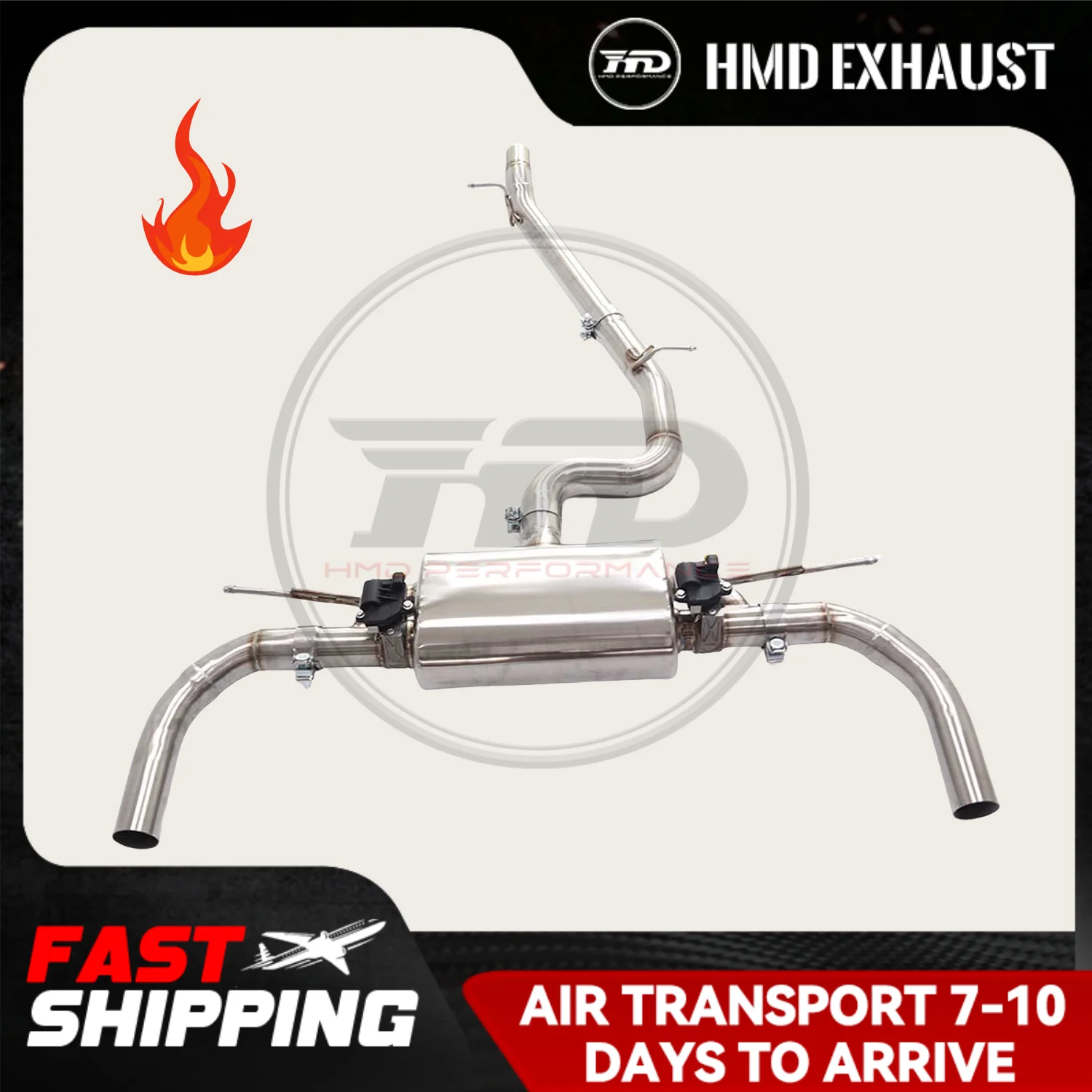 HMD Exhaust System High Flow Performance catback for AUDI A3 8V 2.0T with valve
HMD Exhaust System High Flow Performance catback for AUDI A3 8V 2.0T with valve