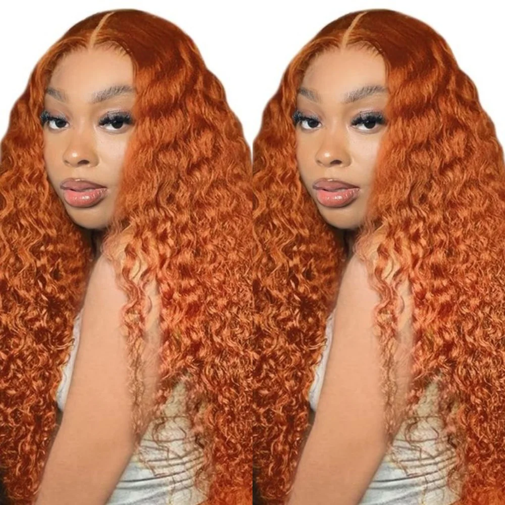 Ginger Orange Deep Wave 13x4 Transparent Lace Wigs Human Hair 350 Colored 200 Density Deep Curly Wigs Pre Plucked With Body Hair
Ginger Orange Deep Wave 13x4 Transparent Lace Wigs Human Hair 350 Colored 200 Density Deep Curly Wigs Pre Plucked With Body Hair
