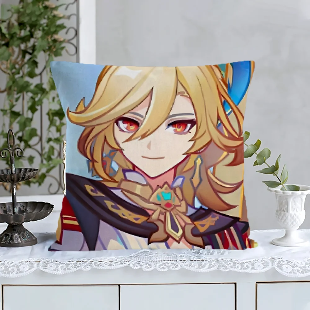 Living Room Genshin Impact Kaveh Cushion Covers Cover for Pillow Cases Decorative Cushions Cover for Sofa Ornamental Pillows
Living Room Genshin Impact Kaveh Cushion Covers Cover for Pillow Cases Decorative Cushions Cover for Sofa Ornamental Pillows