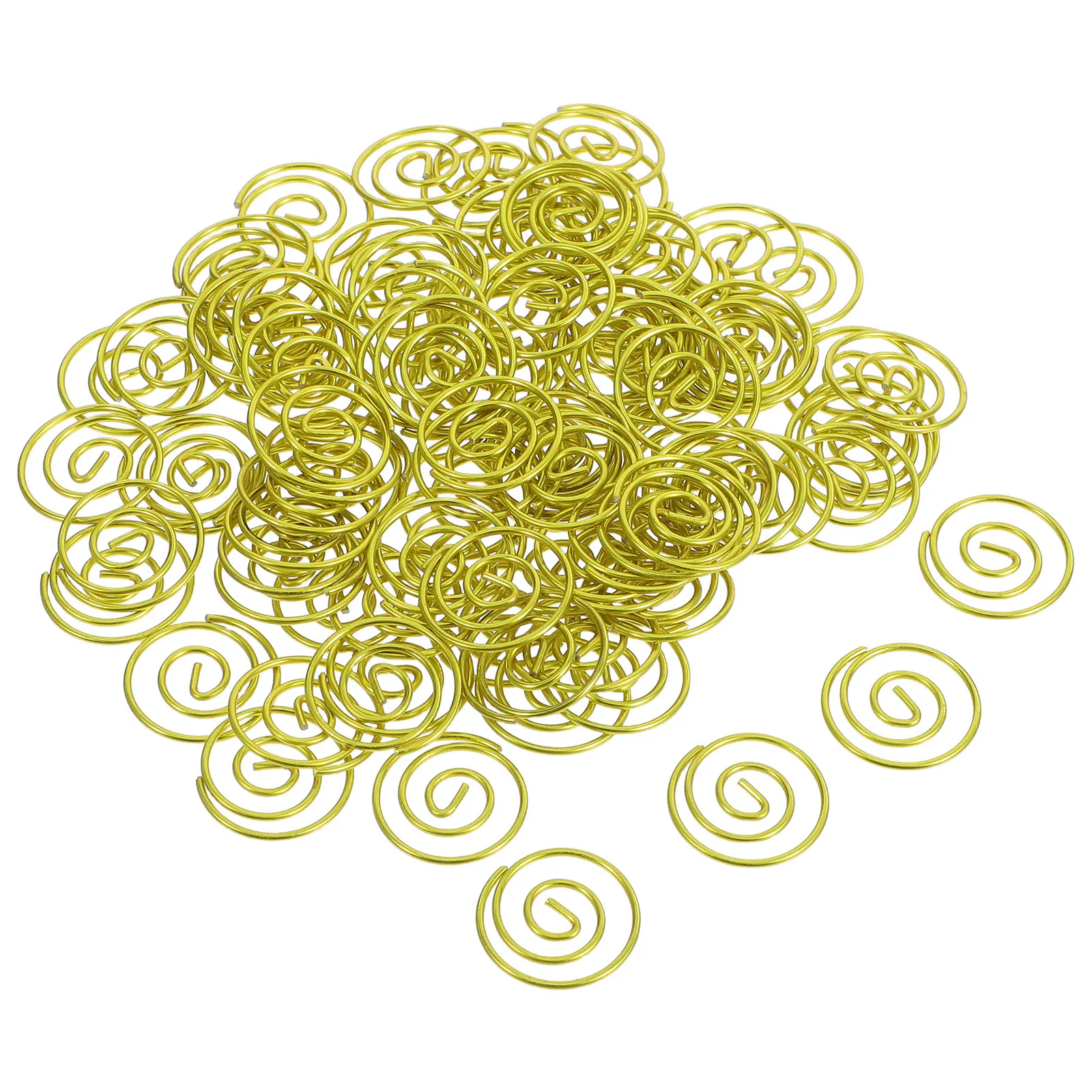 100Pcs Circular Metal Paperclips Small Round Wire Clamps Document File Sorting Bookmark Organizers Metal Paper Clips
100Pcs Circular Metal Paperclips Small Round Wire Clamps Document File Sorting Bookmark Organizers Metal Paper Clips