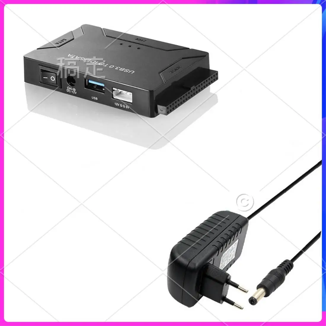 ABT-SATA To USB IDE Adapter USB 3.0 2.0 Sata3 Cable For 2.5 3.5 Inch HDD SSD Converter IDE SATA Adapter,EU Plug
ABT-SATA To USB IDE Adapter USB 3.0 2.0 Sata3 Cable For 2.5 3.5 Inch HDD SSD Converter IDE SATA Adapter,EU Plug