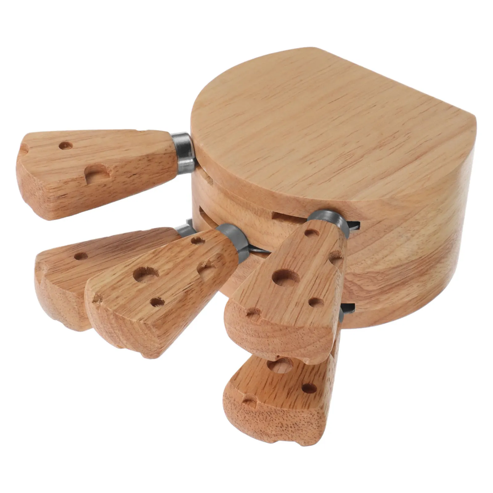 Knife Set Stainless Steel Wood Handle Cheese Knives Slicer Fork Spreader With Stand For Charcuterie Board Accessories Kitchen
Knife Set Stainless Steel Wood Handle Cheese Knives Slicer Fork Spreader With Stand For Charcuterie Board Accessories Kitchen