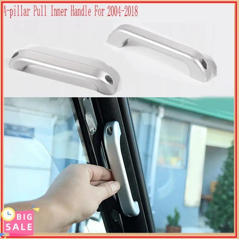 Exclusive 1Pair Alloy Car A-Pillar Pull Handle Inner Door Pillar Handle Grip For Land Rover Defender 90 110 2004-2018
Exclusive 1Pair Alloy Car A-Pillar Pull Handle Inner Door Pillar Handle Grip For Land Rover Defender 90 110 2004-2018