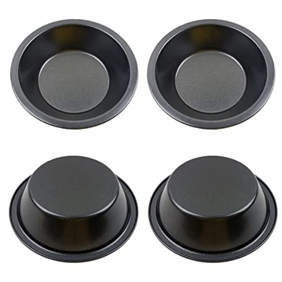 Mini Pie Pans 5 Inch, 4 Pieces Small Round Pot Pie Plates, Nonstick Carbon Steel Bakeware Set - for Baking Pies, Crust, Tarts,
Mini Pie Pans 5 Inch, 4 Pieces Small Round Pot Pie Plates, Nonstick Carbon Steel Bakeware Set - for Baking Pies, Crust, Tarts,