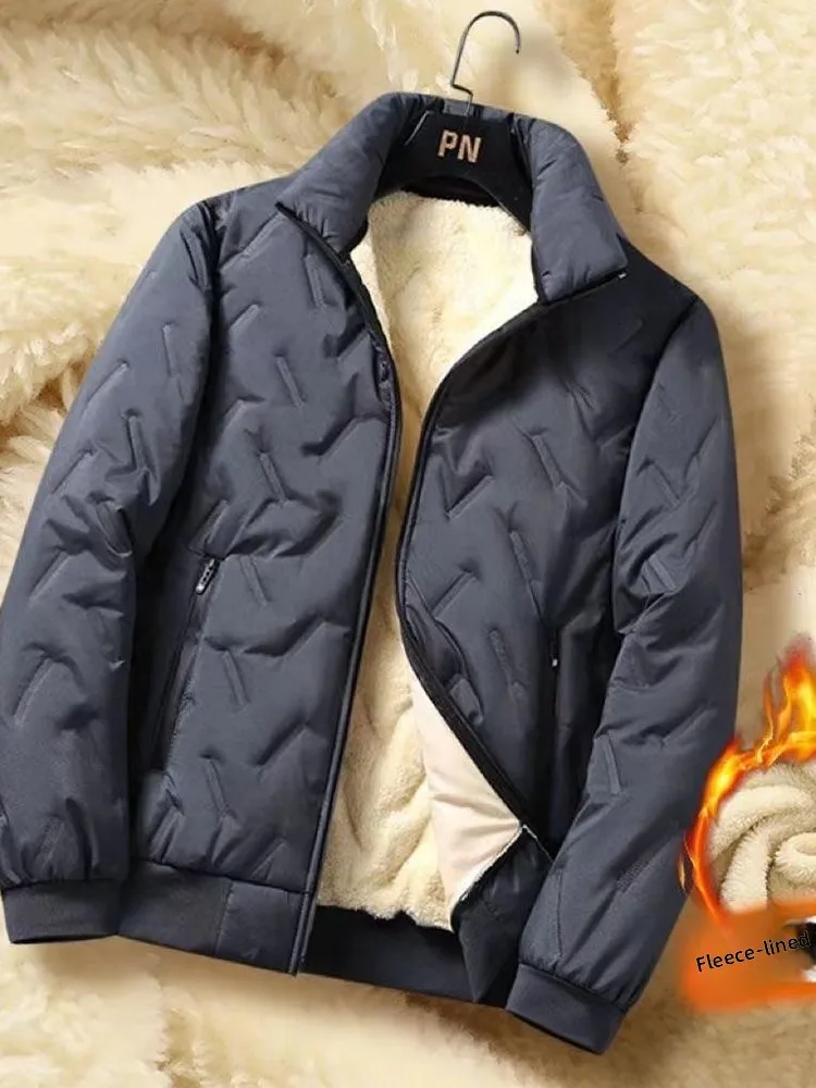 Мужское джатовое пальто с воротником-стойкой на подкладке Fce, зимнее бархатное хлопковое пальто с ягненком, теплое морозостойкое хлопковое пальто для папы среднего возраста...
Мужское джатовое пальто с воротником-стойкой на подкладке Fce, зимнее бархатное хлопковое пальто с ягненком, теплое морозостойкое хлопковое пальто для папы среднего возраста...