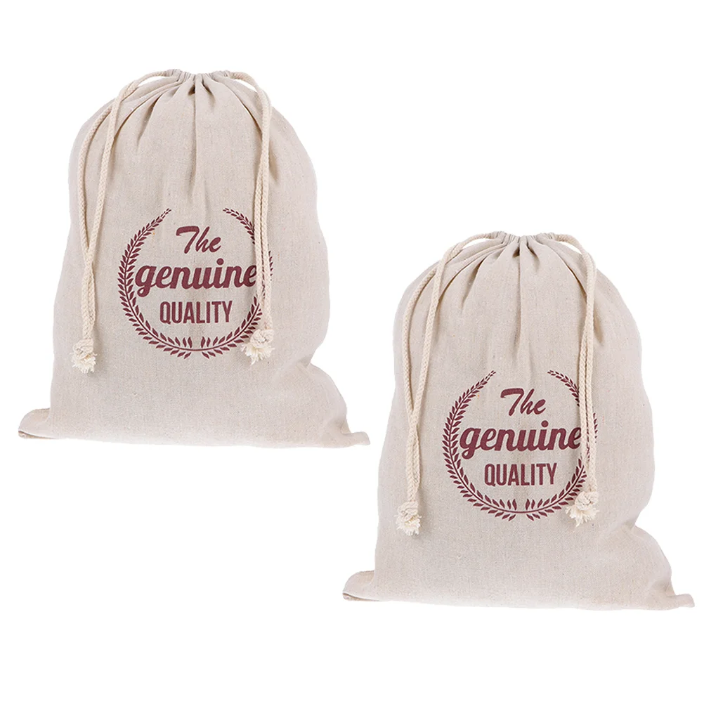 2 Pcs Linen Bread Bag Shopping Bags Storage Loaf Pouches Wrapping Natural Baking Food Reusable
2 Pcs Linen Bread Bag Shopping Bags Storage Loaf Pouches Wrapping Natural Baking Food Reusable