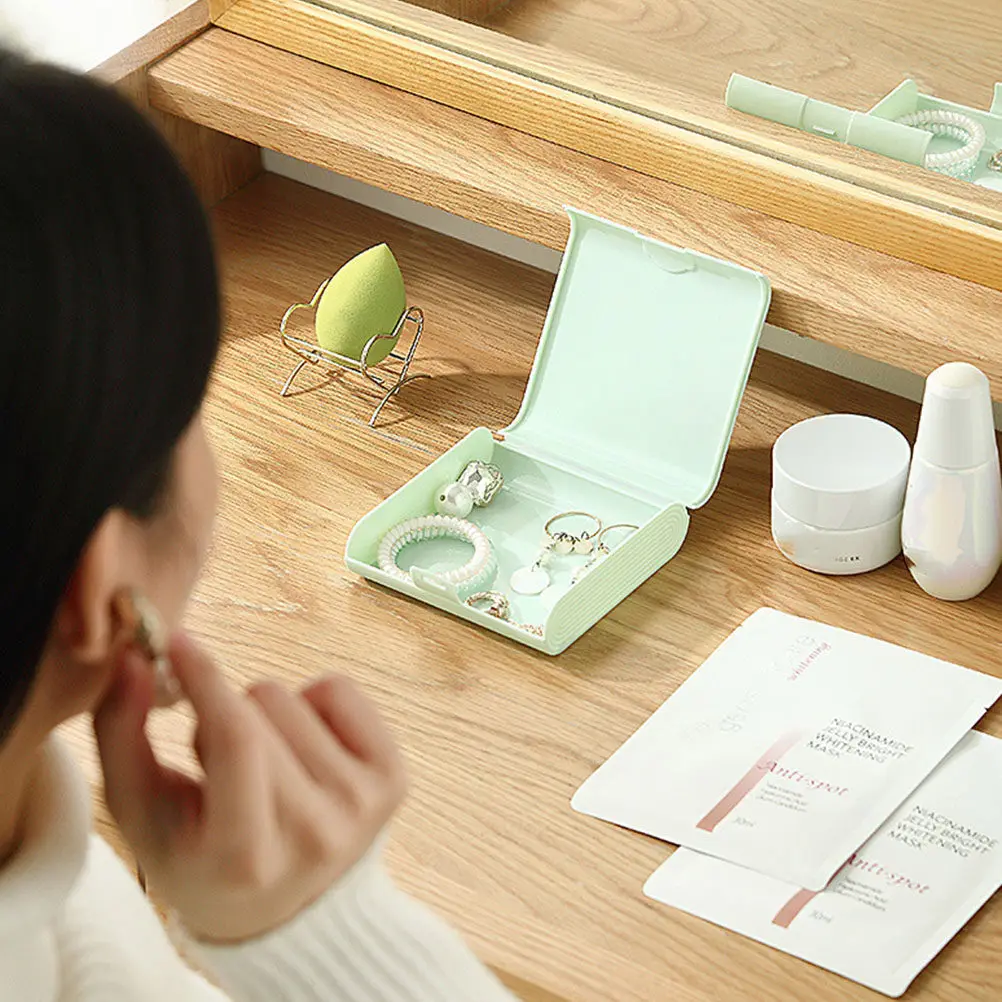 4Pcs Premium Jewelry Box Simple Elegant Design Ring Gift Case for Girlfriend Wife Home Decor Storage Accessory Small Jewelry
4Pcs Premium Jewelry Box Simple Elegant Design Ring Gift Case for Girlfriend Wife Home Decor Storage Accessory Small Jewelry